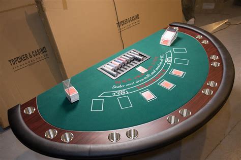 Antiga mesa de blackjack